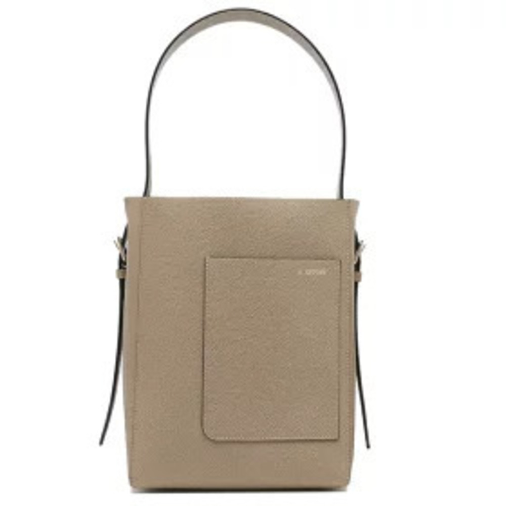 Valextra Leather Handbag Bucket